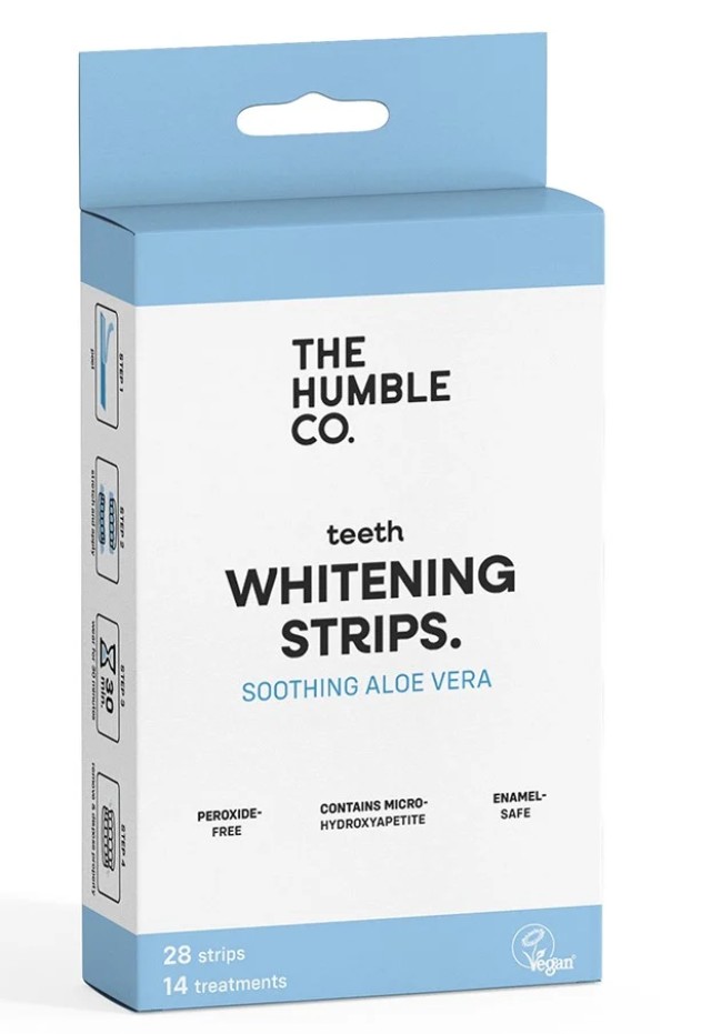The Humble Co. Whitening Teeth Strips Soothing Aloe Vera για Λεύκανση … The Humble Co. Whitening Teeth Strips Soothing Aloe Vera για Λεύκανση …