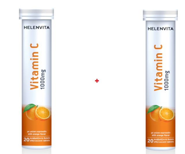 Helenvita PROMO Vitamin C 1000mg Συμπλήρωμα Διατροφής για την Ενίσχυση …
