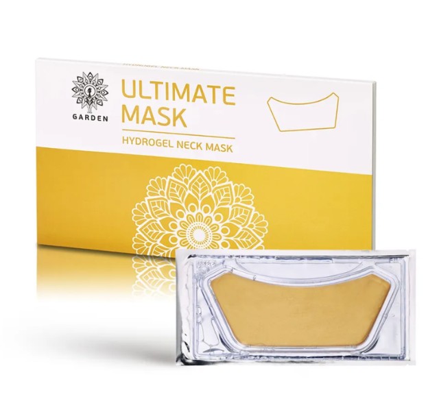 Garden Ultimate Hydrogel Neck Mask Ενυδατική Μάσκα Λαιµού - Επίθεµα Υδ …
