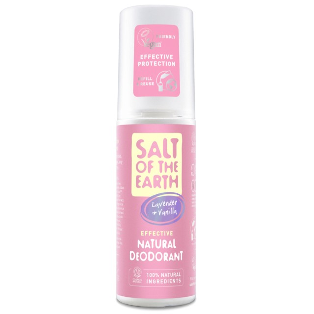Salt of the Earth Vegan Lavender & Vanilla Αποσμητικό Spray 100ml