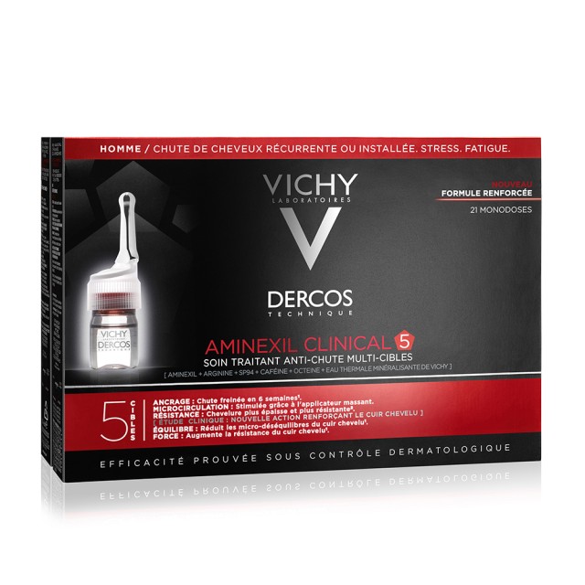 VIchy Dercos Clinical 5 Men Πρόγραμμα Κατά Της Τριχόπτωσης Για Άνδρες …