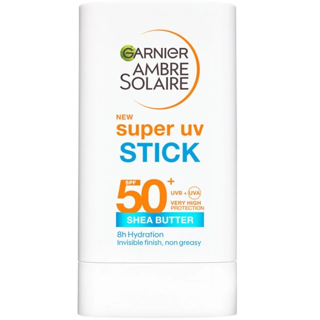 Garnier Ambre Solaire SPF50+ Super UV Invisible Αντηλιακό Stick Προσώπ … Garnier Ambre Solaire SPF50+ Super UV Invisible Αντηλιακό Stick Προσώπ …