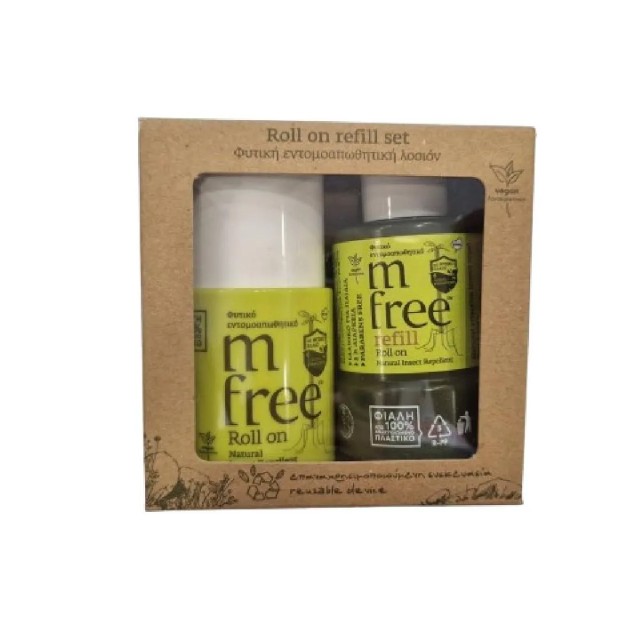 BNeF M Free PROMO Roll On Refill Set Φυτικό Εντομοαπωθητικό Roll On με … BNeF M Free PROMO Roll On Refill Set Φυτικό Εντομοαπωθητικό Roll On με …