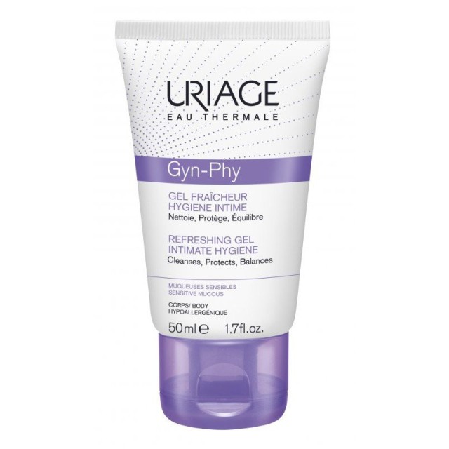 Uriage Gyn Phy Αναζωογονητικό Gel Καθαρισμού - Υγιεινή Ευαίσθητης Περι …