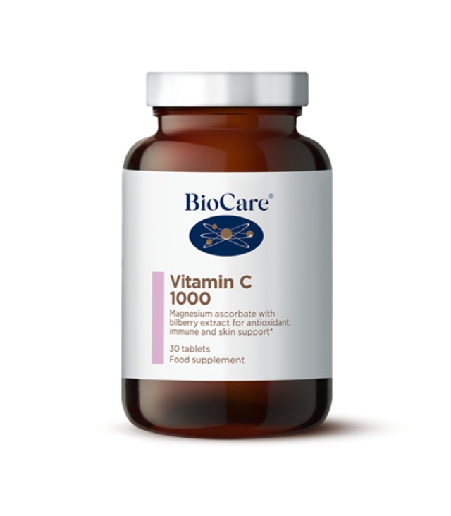 BioCare Vitamin C 1000 για Ενίσχυση του Ανοσοποιητικού Συστήματος 30 Τ &hellip;