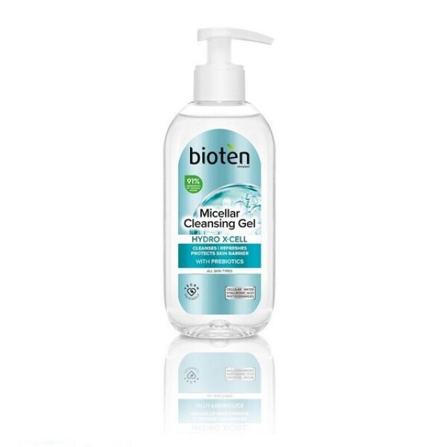 Bioten Micellar Hydro X-Cell Cleansing Gel Καθαρισμού Προσώπου 200ml