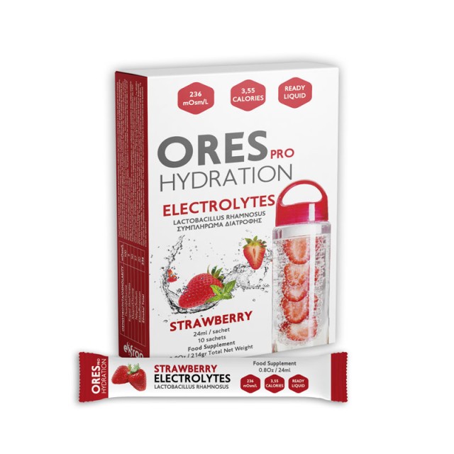 Eifron Ores Pro Hydration Ενυδάτωση, Ηλεκτρολύτες & Προβιοτικά Φράουλα …