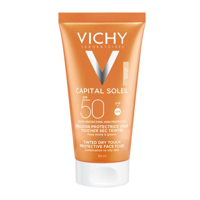 Vichy Ideal Soleil BB Mattifying Face Tinted Dry Touch SPF50 Αντηλιακή …