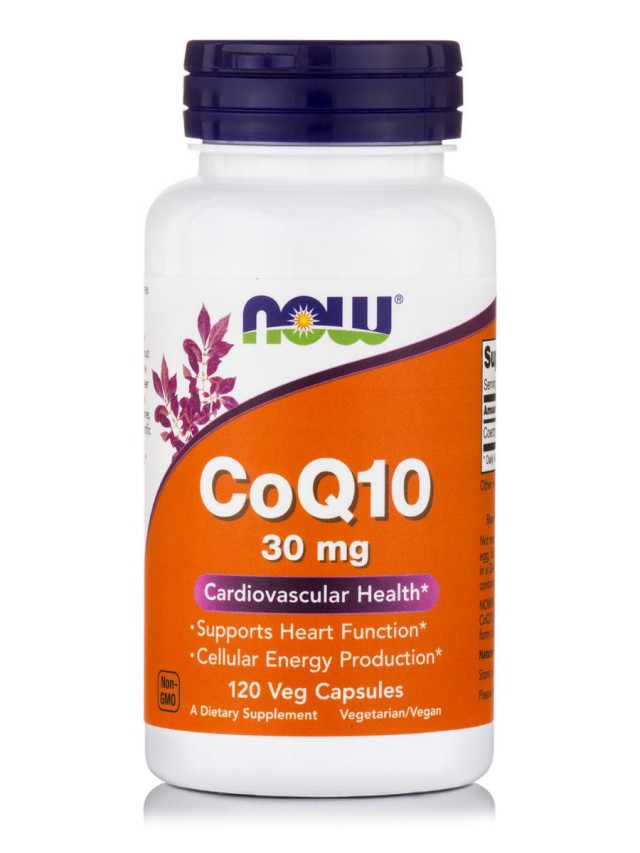 Now Foods Co Q10 30mg Συμπλήρωμα Διατροφής Συνένζυμου Q10 120 Κάψουλες Now Foods Co Q10 30mg Συμπλήρωμα Διατροφής Συνένζυμου Q10 120 Κάψουλες