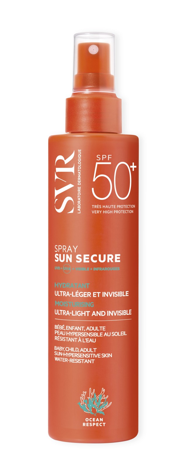 SVR Sun Secure Spray SPF50+ Αντηλιακό Ενυδατικό Σπρέι για Πρόσωπο & Σώ …