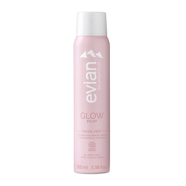 Evian Facial Glow Ενυδατικό Mist Προσώπου 100ml