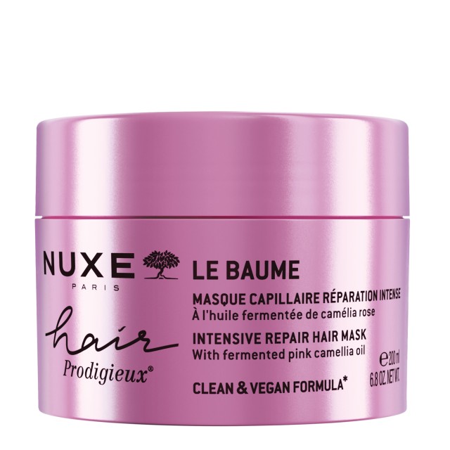 Nuxe Hair Prodigieux Balm - Μάσκα Μαλλιών με Εκχύλισμα Ελαίου Ροζ Καμέ …