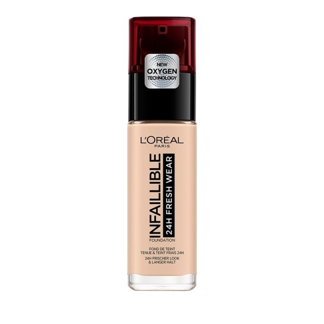 LOreal Paris Infaillible 24h Υγρό Make Up Για Πλήρη Κάλυψη 20 Ivoire 3 …