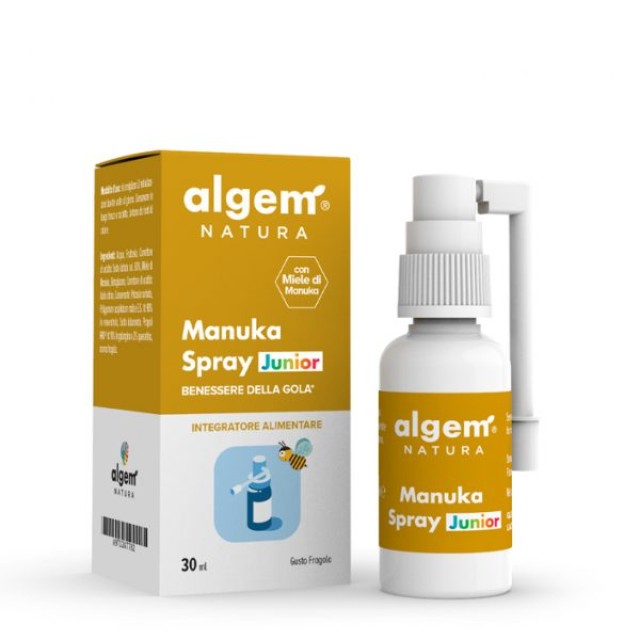 Algem Natura Manuka Spray Junior Παιδικό Σπρέι Κατάλληλο για την Στομα …