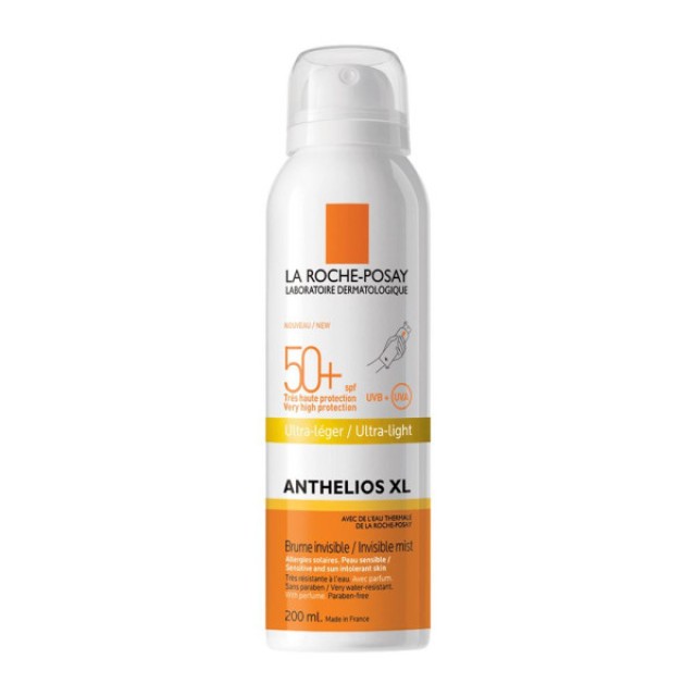 La Roche Posay Anthelios Body Mist SPF50+ Αντηλιακό Mist Σώματος 200ml La Roche Posay Anthelios Body Mist SPF50+ Αντηλιακό Mist Σώματος 200ml