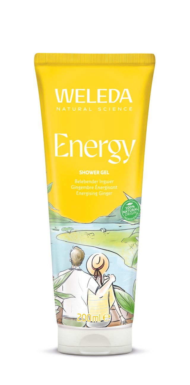 Weleda Energy Aroma Shower Gel Τονωτικό Κρεμοντούς με Πιπερόριζα & &hellip;