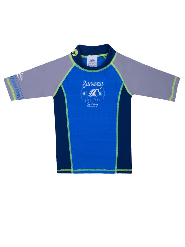 Sunway UV Μπλουζάκι με Αντηλιακή Προστασία UPF50+ Μπλε Size:6 4-5 Ετών … Sunway UV Μπλουζάκι με Αντηλιακή Προστασία UPF50+ Μπλε Size:6 4-5 Ετών …