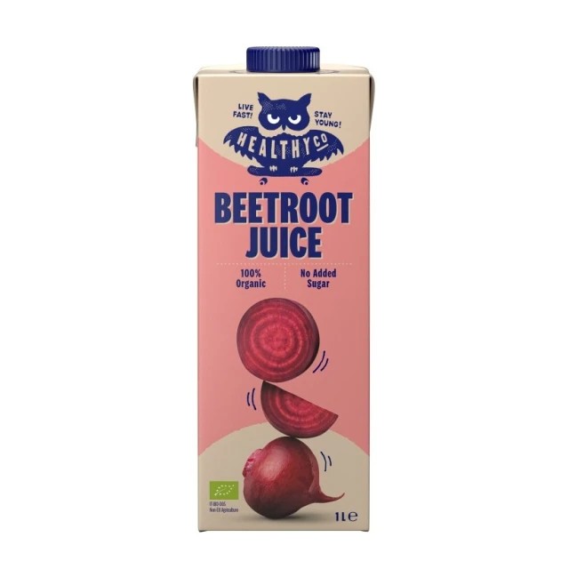 HealthyCo Βιολογικός Χυμός Παντζαριού με 0% Προσθήκη Ζάχαρης, 1L HealthyCo Βιολογικός Χυμός Παντζαριού με 0% Προσθήκη Ζάχαρης, 1L