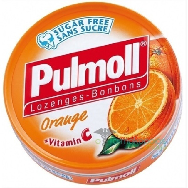 PULMOLL ORANGE +VITAMIN C 45G