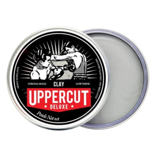 Uppercut Deluxe Clay Pomade Πομάδα Δυνατού Κρατήματος & Ματ Αποτέλεσμα …