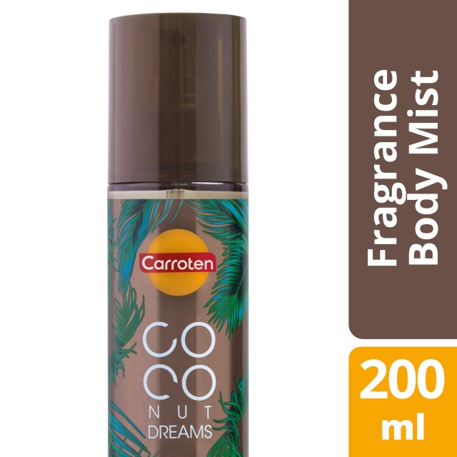 Carroten Coconut Dreams Body Mist με Καλοκαιρινό Άρωμα Καρύδας 200ml