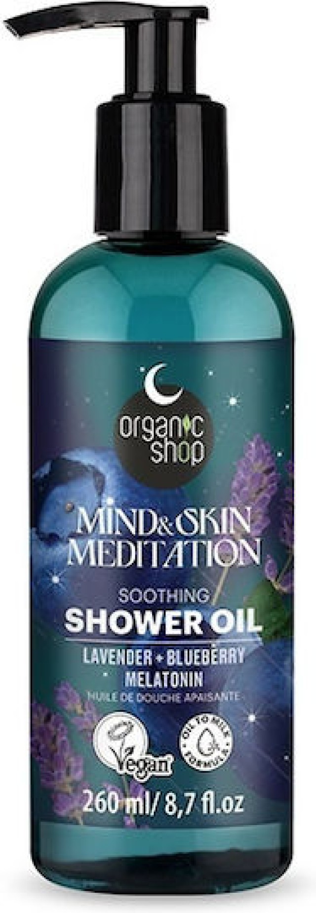 Natura Siberica Organic Shop Mind & Skin Meditation Shower Oil Χαλαρωτ …