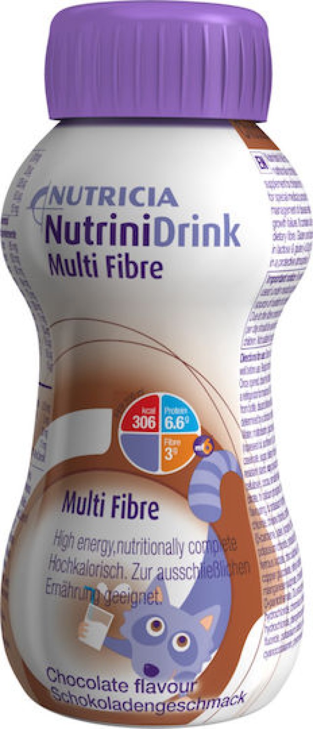 Nutricia NutriniDrink Multi Fibre Θρεπτικό Συμπλήρωμα Διατροφής Φυτικώ …