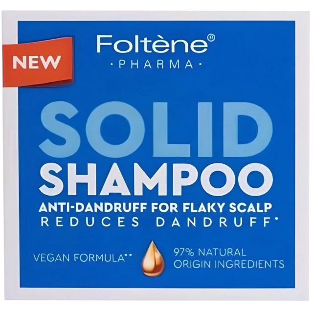 Foltene Pharma Solid Shampoo Anti Dandruff Στερεό Σαμπουάν Κατά της Πι …