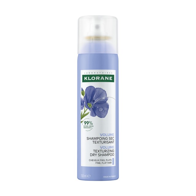 Klorane Volume Dry Shampoo για Όγκο Κατάλληλο για Λεπτά Μαλλιά με Λινά … Klorane Volume Dry Shampoo για Όγκο Κατάλληλο για Λεπτά Μαλλιά με Λινά …