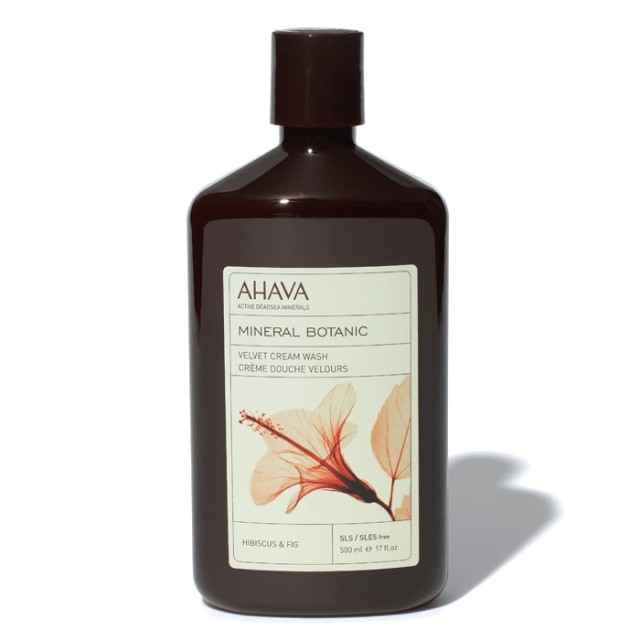 Ahava Mineral Botanic Cream Wash Hibiscus Αφρόλουτρο Για Ενυδάτωση Ξηρ …