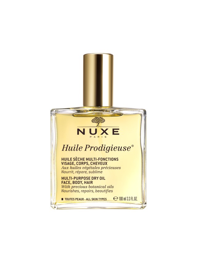 Nuxe Huile Prodigieuse Multi Purpose Dry Oil Ξηρό Λάδι Ενυδάτωσης για Πρόσωπο - Σώμα - Μαλλιά 100ml