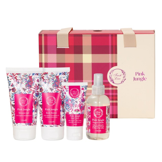 Fresh Line PROMO Pink Jungle Αφρόλουτρο 150ml & Βούτυρο Σώματος 150ml &hellip;