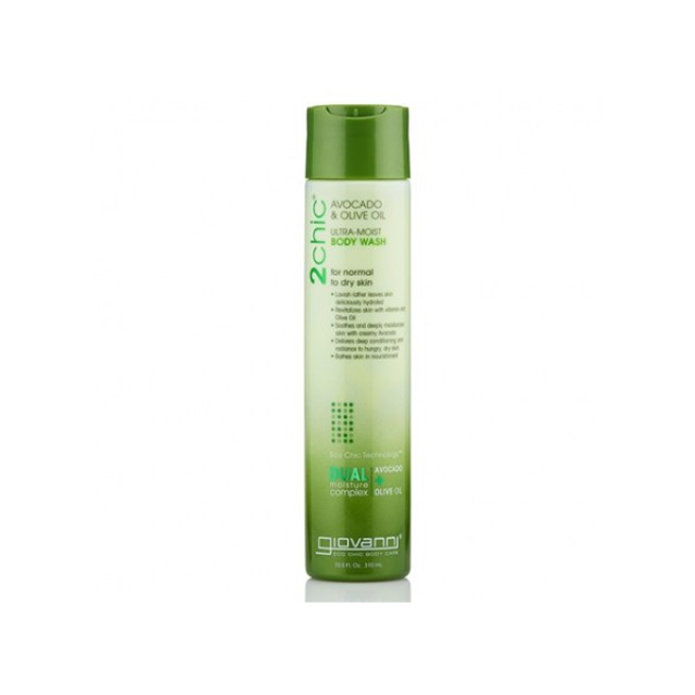 Giovanni 2Chic Avocado & Olive Oil Ultra Moist Body Wash Αφρόλουτρο με … Giovanni 2Chic Avocado & Olive Oil Ultra Moist Body Wash Αφρόλουτρο με …