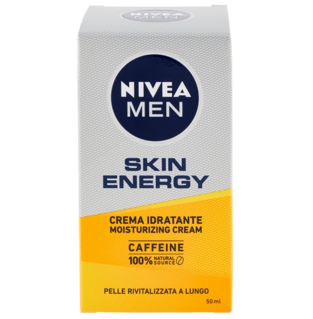 Nivea Men Skin Energy Cream Ανδρική Ενυδατική Κρέμα Προσώπου 50ml