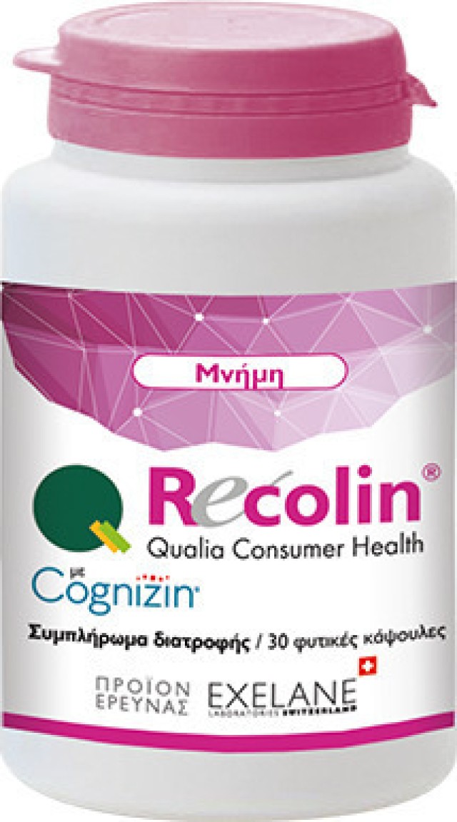 Qualia Pharma Recolin 30 Κάψουλες
