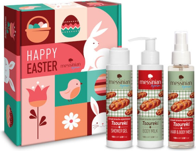 Messinian Spa PROMO Shower Gel Tsoureki Ενυδατικό Αφρόλουτρο Τσουρέκι &hellip;