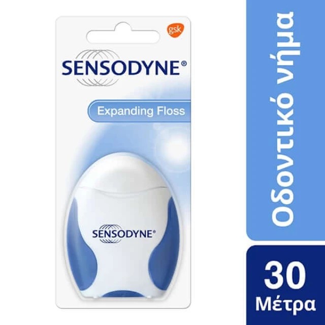 Sensodyne Expanding Floss Οδοντικό Νήμα για Μεσοδόντιο Καθαρισμό, 30m