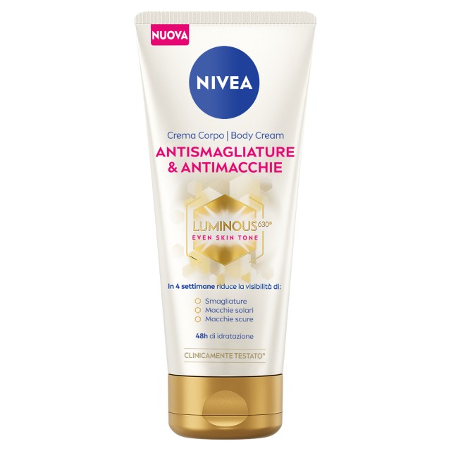 Nivea Body Luminous 630 Anti Marks & Spots Cream Κρέμα Κατά των Ραγάδων 200ml
