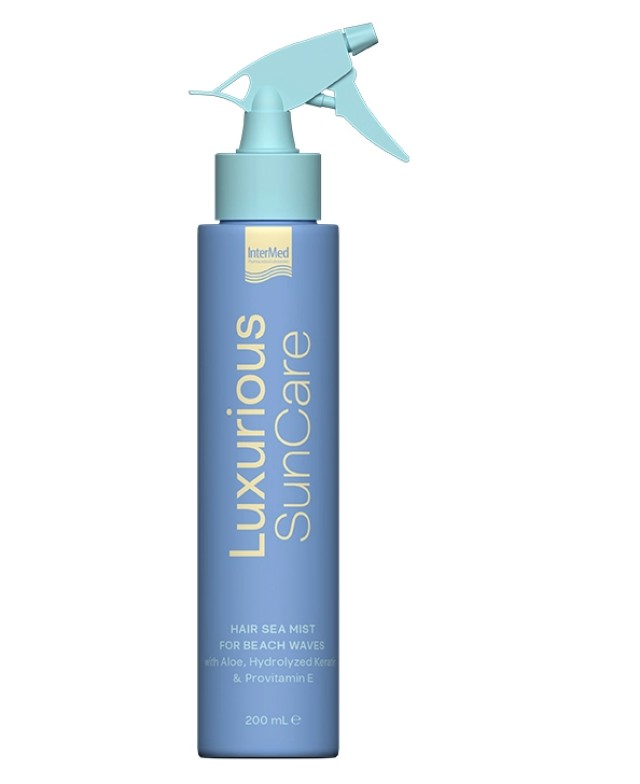 Intermed Luxurious Sun Care Hair Sea Mist για Κυματιστά Μαλλιά 200ml