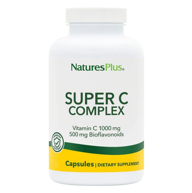 Natures Plus Super C Complex 1000mg για Ενίσχυση του Ανοσοποιητικού Συ …