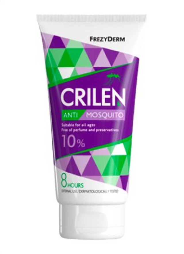Frezyderm Crilen Anti Mosquito Cream (10%) Άοσμο Εντομοαπωθητικό Γαλάκτωμα 150ml