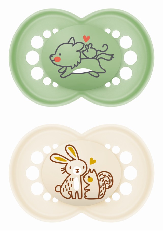 Mam Original 16m+ Πιπίλα Σιλικόνης & Θήκη Unisex Πράσινο - Μπεζ 2 Τεμά … Mam Original 16m+ Πιπίλα Σιλικόνης & Θήκη Unisex Πράσινο - Μπεζ 2 Τεμά …