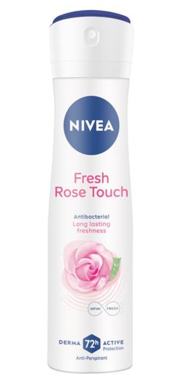 Nivea Deo Fresh Rose Touch Γυναικείο Αποσμητικό Spray 150ml