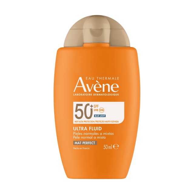 Avene Eau Thermale Ultra Fluid Perfecteur SPF50+ Tinted Facial Sunscreen 50ml