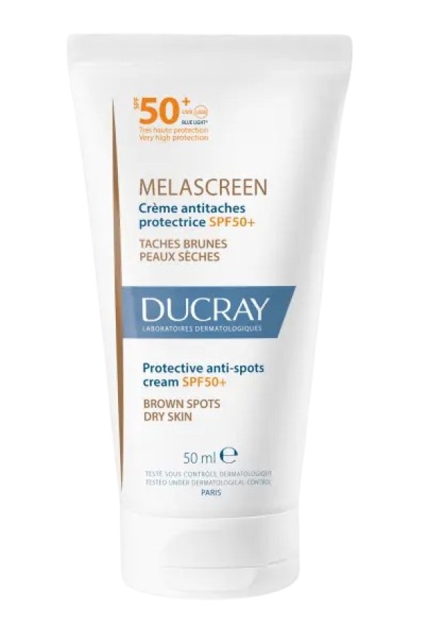 Ducray Melascreen SPF50+ Αντηλιακή Κρέμα Κατά των Κηλίδων / Φωτογήρανση 50ml