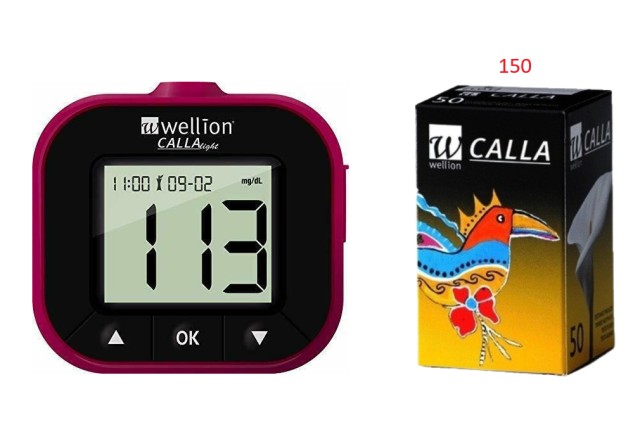 SET Wellion Calla Ταινίες Μέτρησης Σακχάρου 3x50 Τεμάχια & ΔΩΡΟ Calla … SET Wellion Calla Ταινίες Μέτρησης Σακχάρου 3x50 Τεμάχια & ΔΩΡΟ Calla …