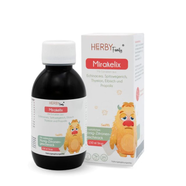 Herby Family Mirakelix Παιδικό Συμπλήρωμα για την Ενίσχυση της Άμυνας … Herby Family Mirakelix Παιδικό Συμπλήρωμα για την Ενίσχυση της Άμυνας …