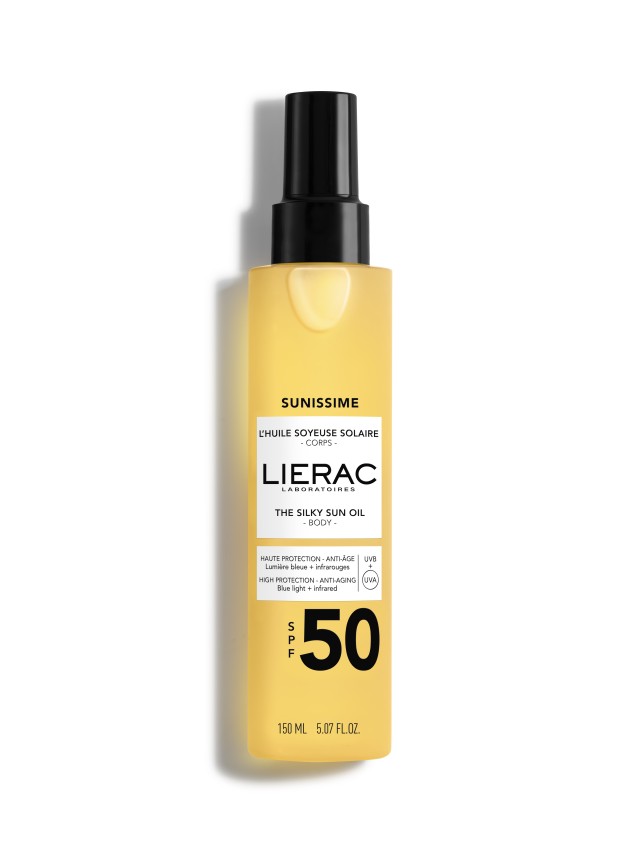 Lierac Sunissime The Silky Sun Body Oil SPF50 Αντηλιακό Λάδι Υψηλής Πρ …