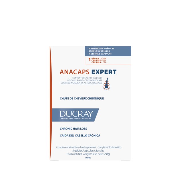Ducray Anacaps Expert Συμπλήρωμα Διατροφής που Προτείνεται για τη Χρόν …