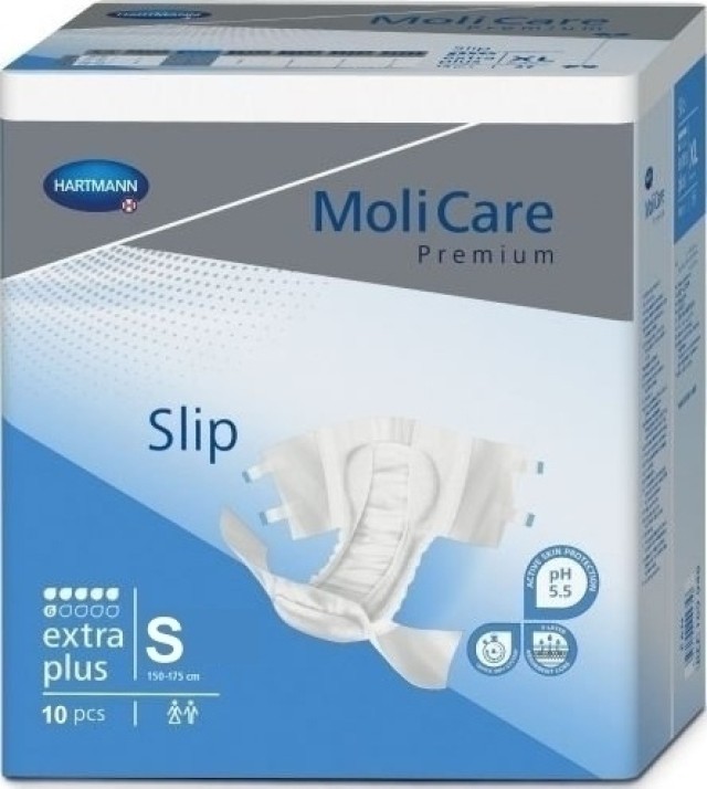 Hartmann Molimed Premium Slip Extra Plus Μέγεθος:Small Πάνες Ακράτειας Ενηλίκων 10 Τεμάχια